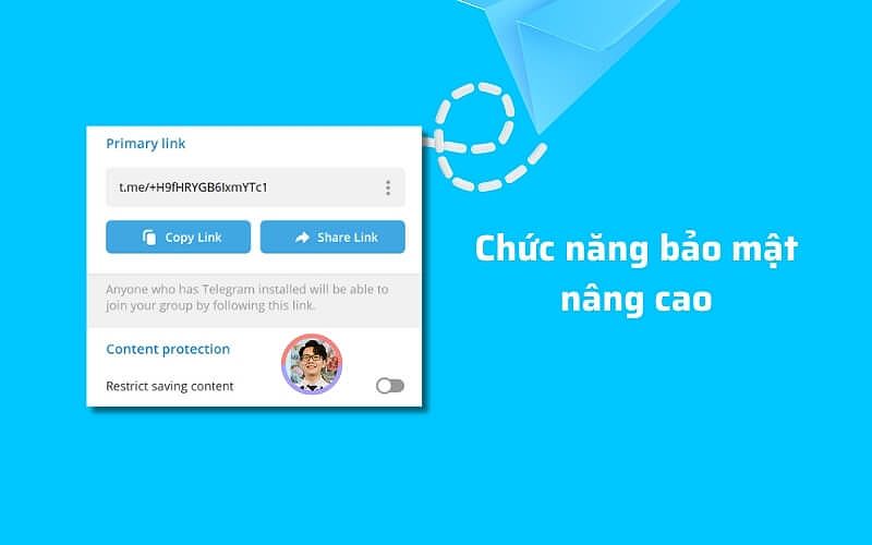Hướng dẫn lấy Link Telegram Việt Nam để tham gia nhóm kín 2